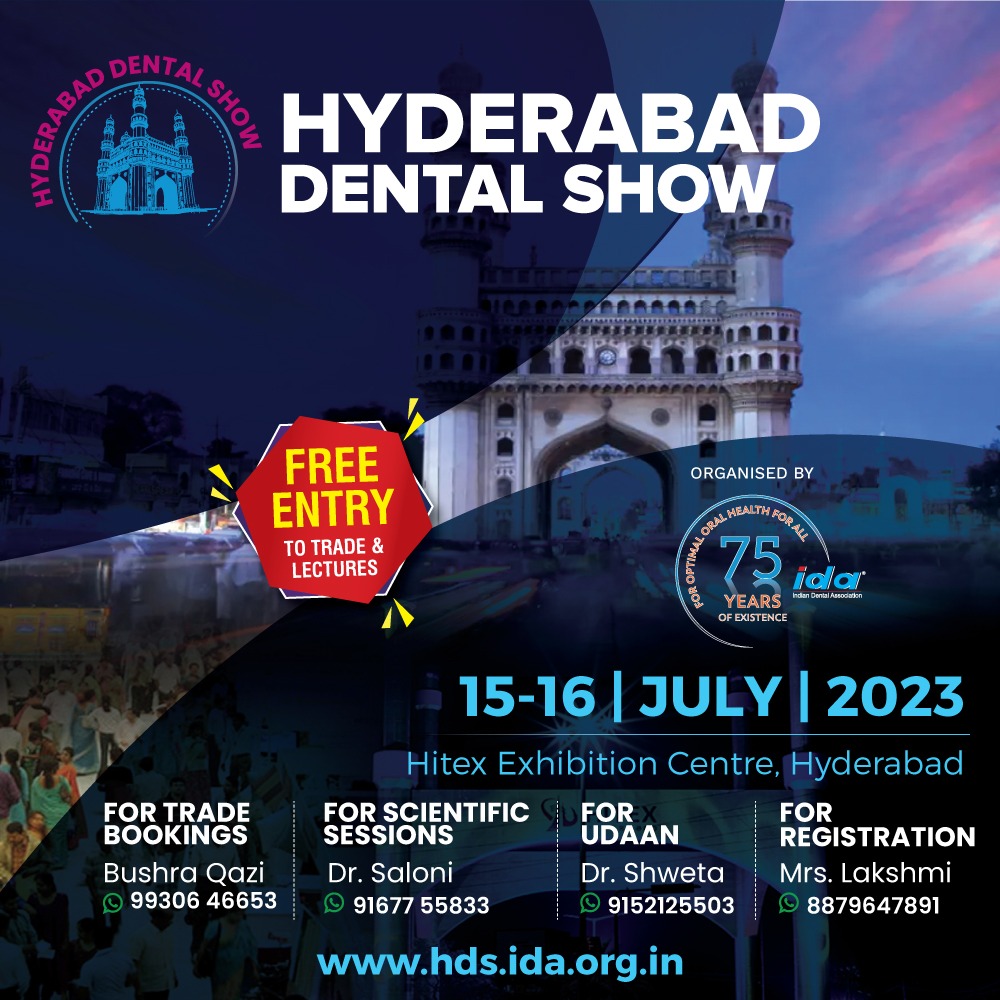 Hyderabad Dental Show 2023 Dental Events Dentist Channel Online